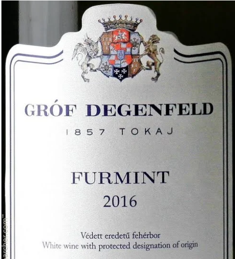 Grof Degenfuld Furmint: A Noble Hungarian Wine of Distinction